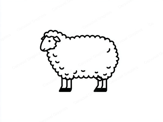 Sheep Vector Graphic preview