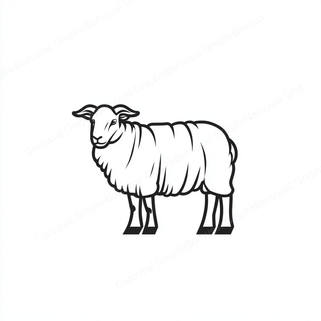 Sheep Vector Graphic preview