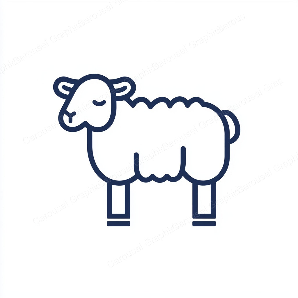 Sheep Vector Graphic preview
