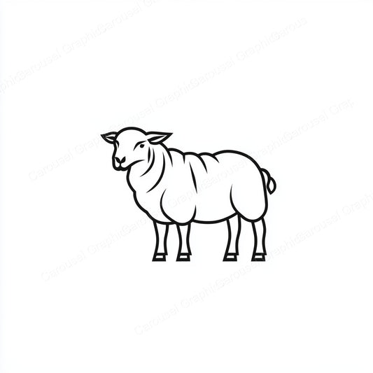 Sheep Vector Graphic preview