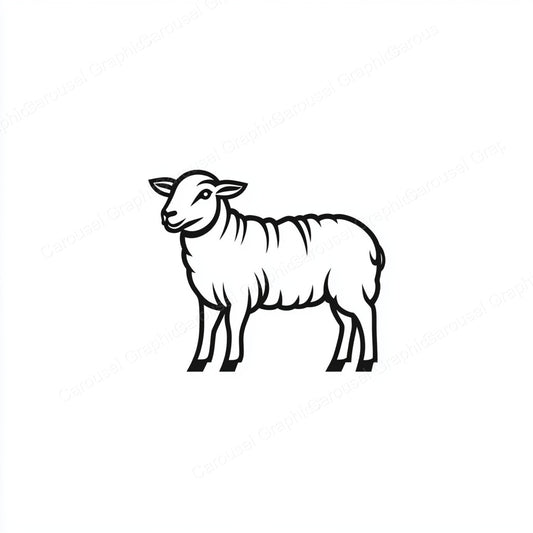 Sheep Vector Graphic preview