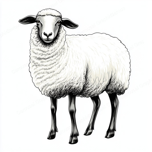 Sheep Vector Graphic preview