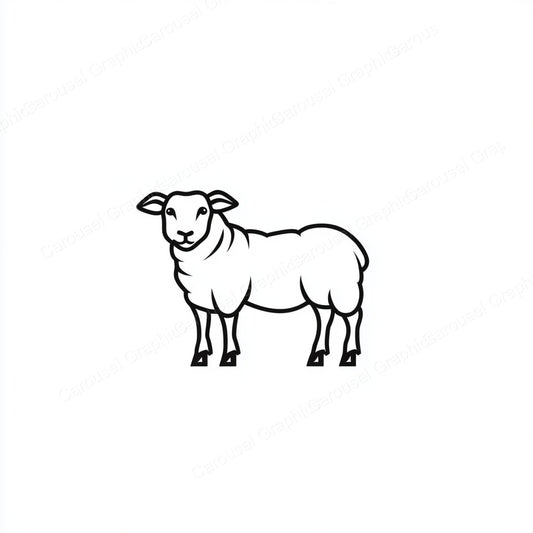 Sheep Vector Graphic preview