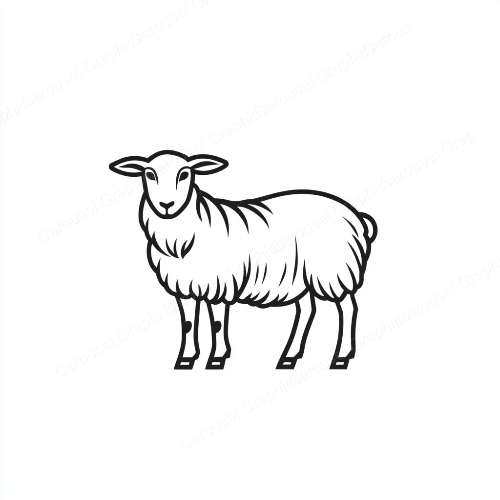 Sheep Vector Graphic preview