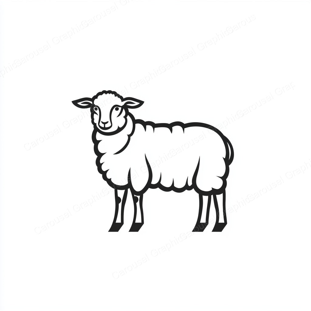 Sheep Vector Graphic preview
