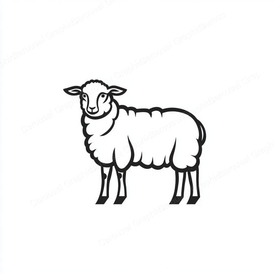 Sheep Vector Graphic preview