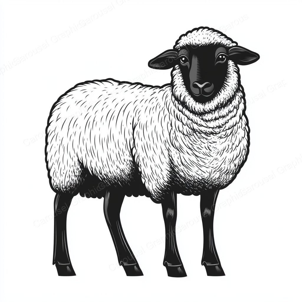 Sheep Vector Graphic preview