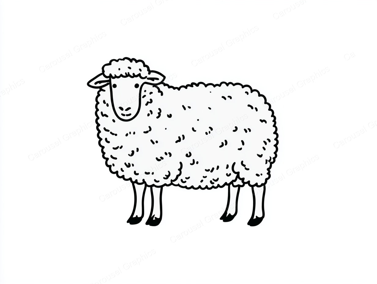 Sheep Vector Graphic preview