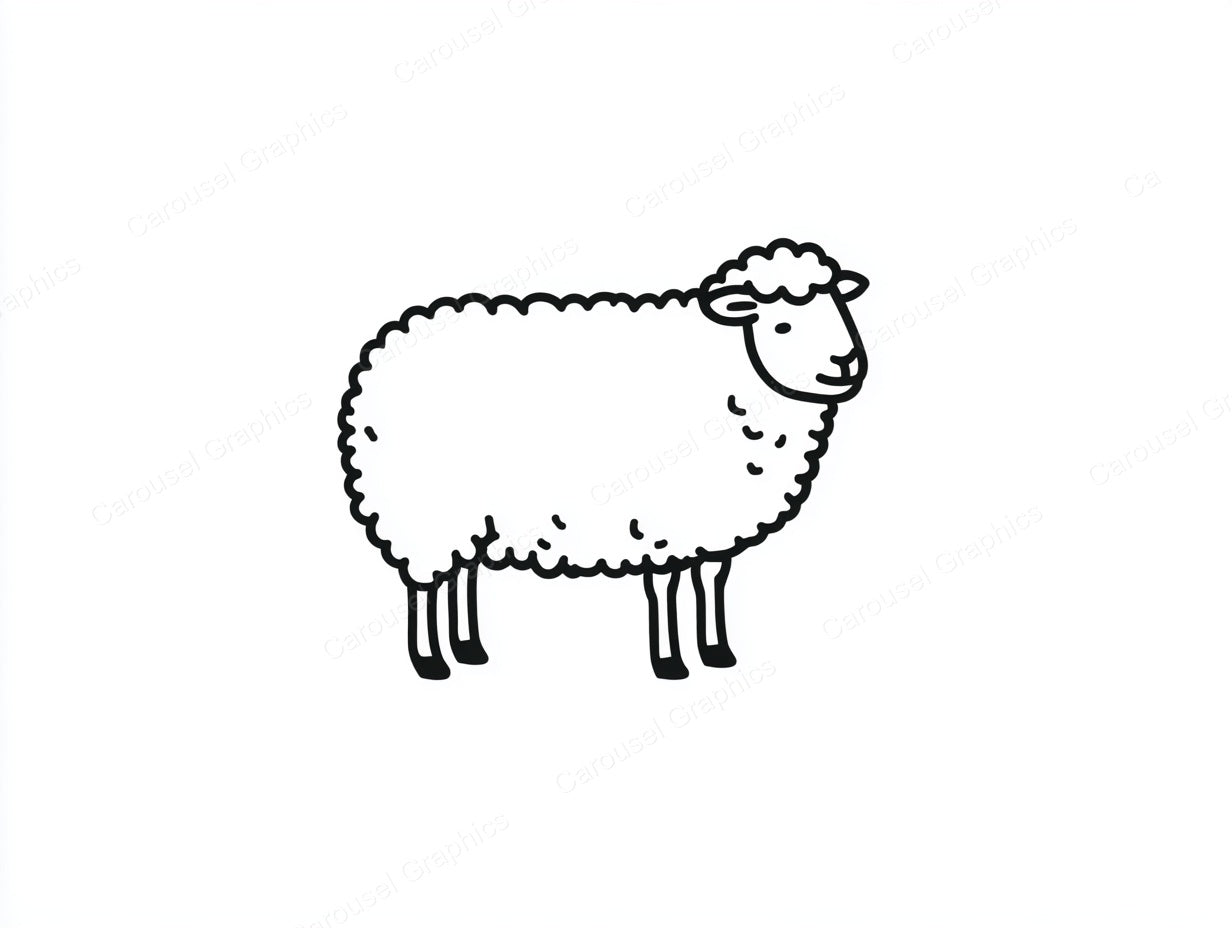 Sheep Vector Graphic preview
