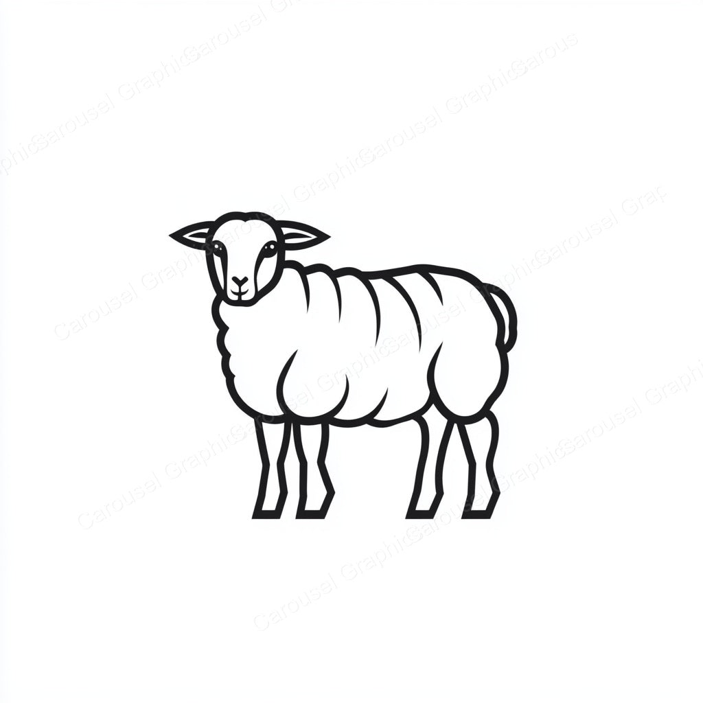 Sheep Vector Graphic preview