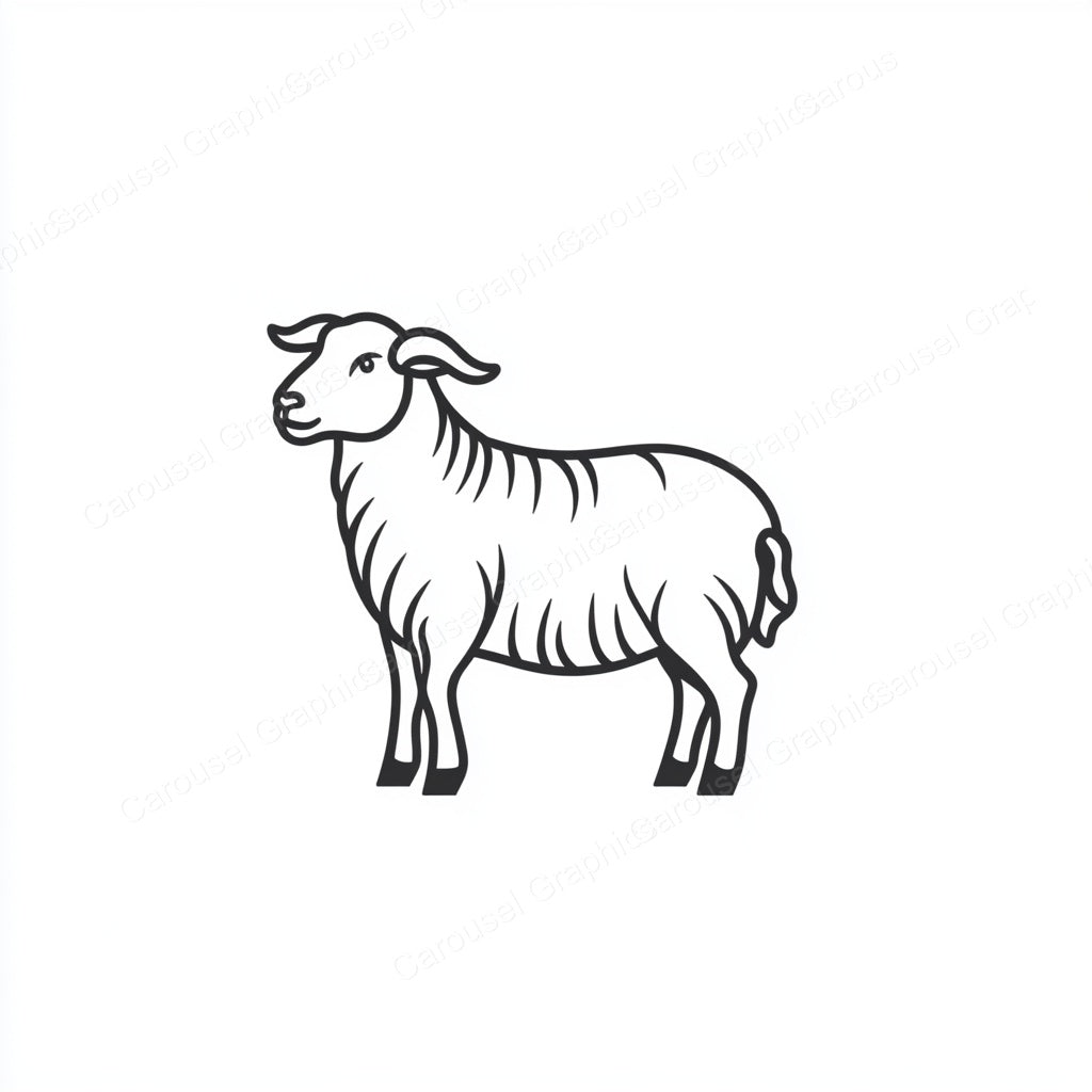 Sheep Vector Graphic preview