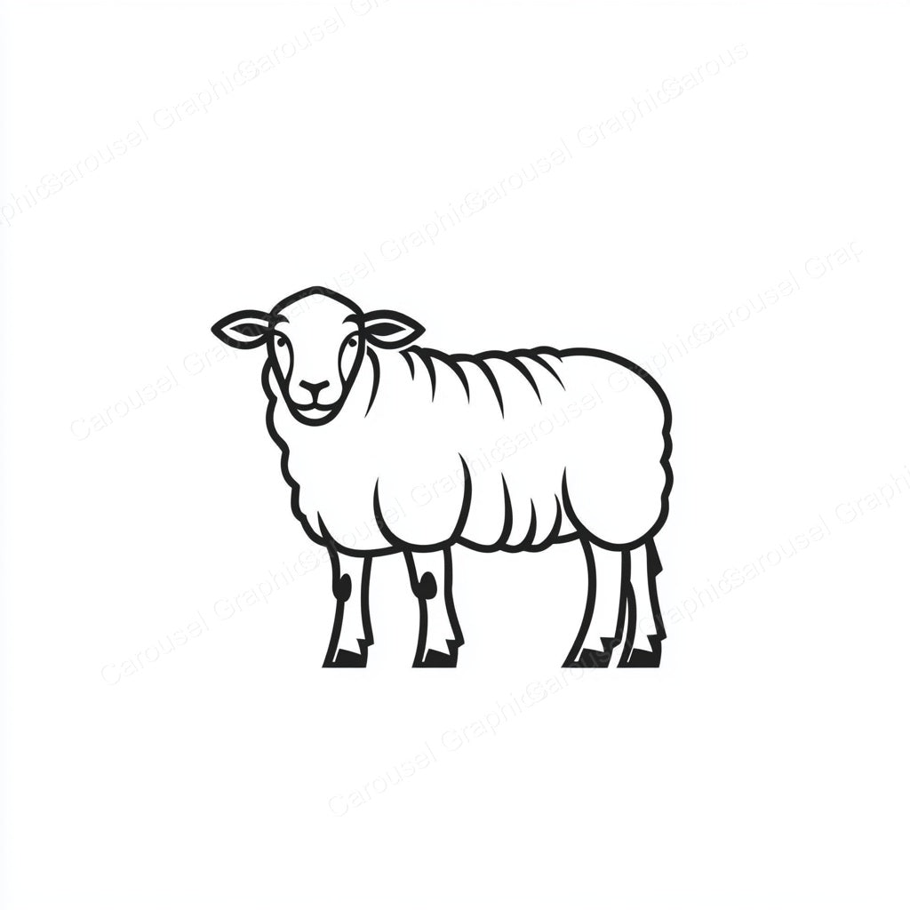 Sheep Vector Graphic preview