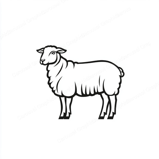 Sheep Vector Graphic preview