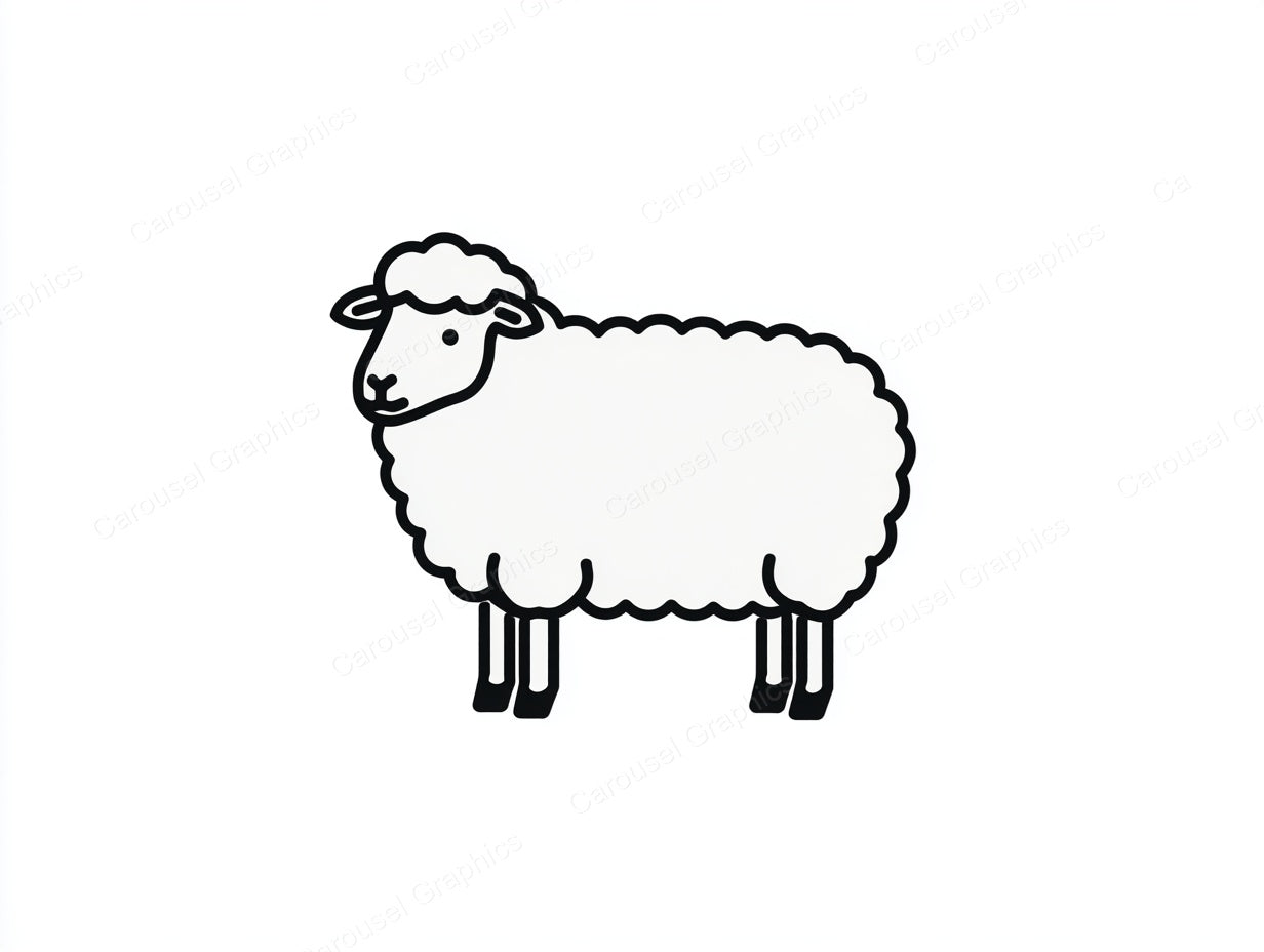 Sheep Vector Graphic preview