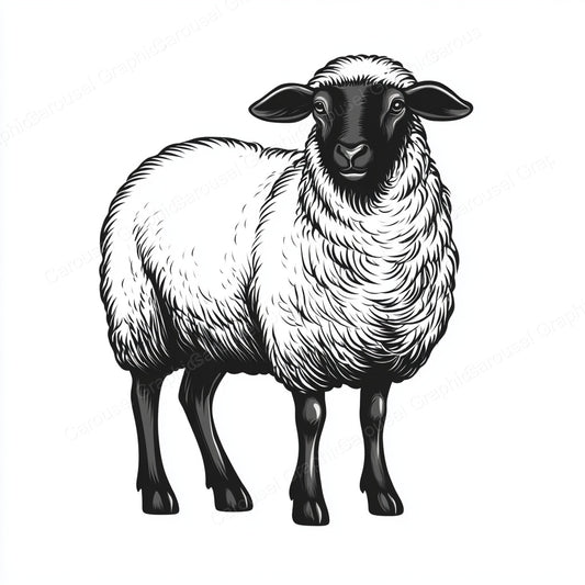 Sheep Vector Graphic preview