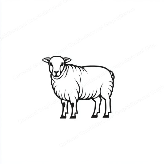 Sheep Vector Graphic preview