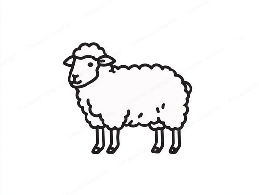 Sheep Vector Graphic preview