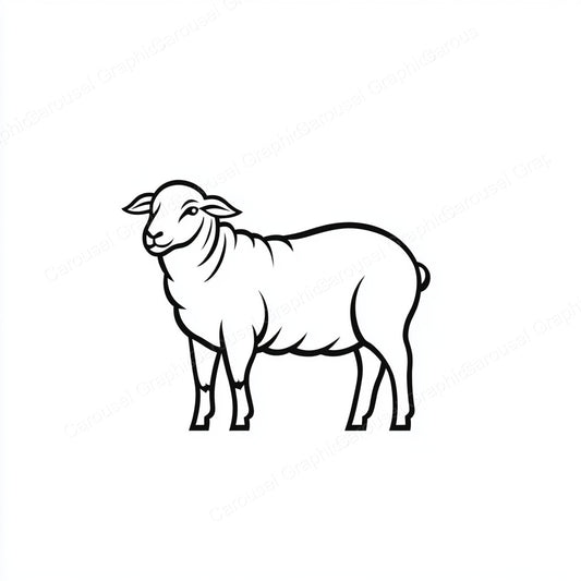Sheep Vector Graphic preview