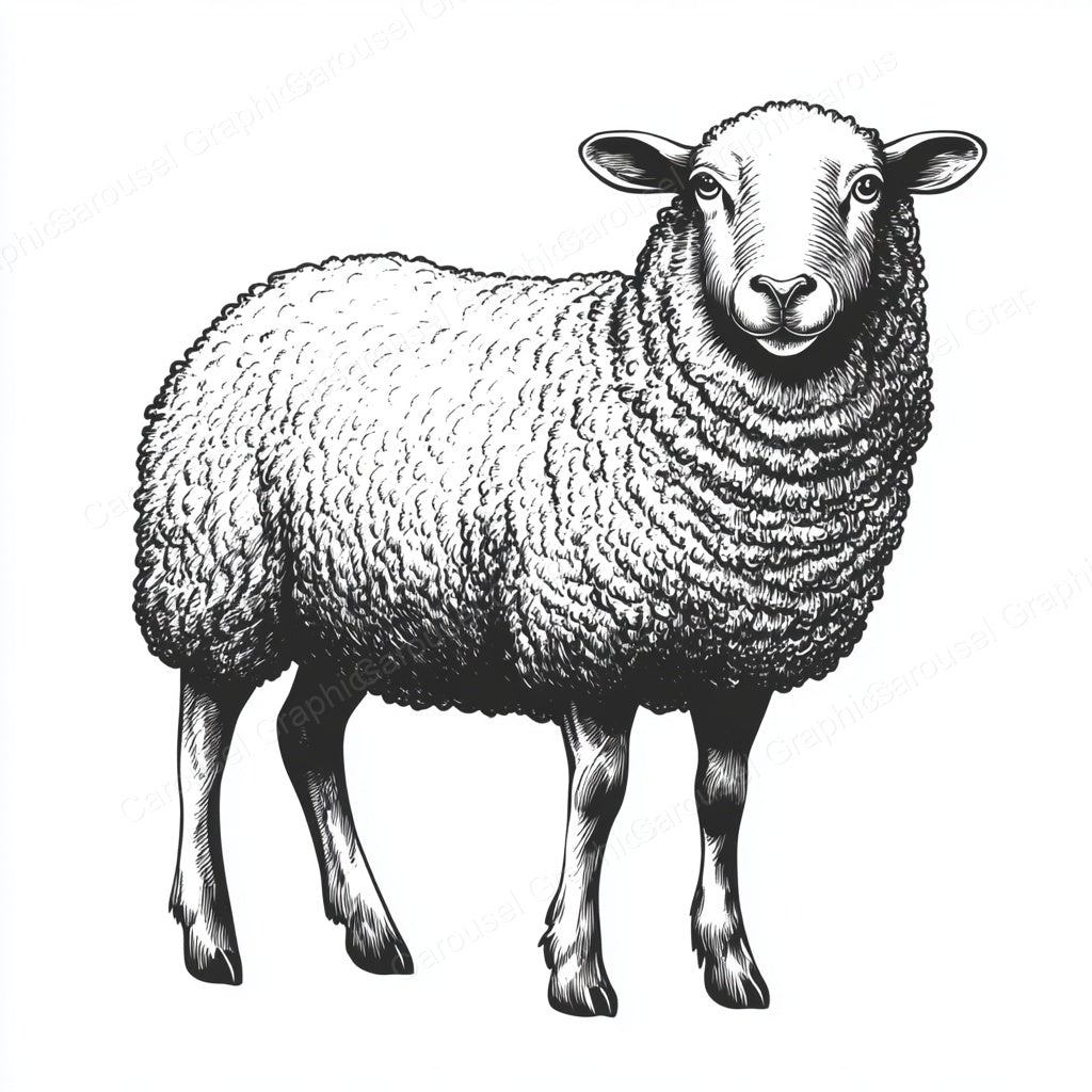 Sheep Vector Graphic preview