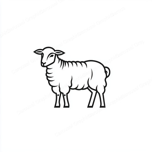 Sheep Vector Graphic preview