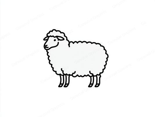 Sheep Vector Graphic preview