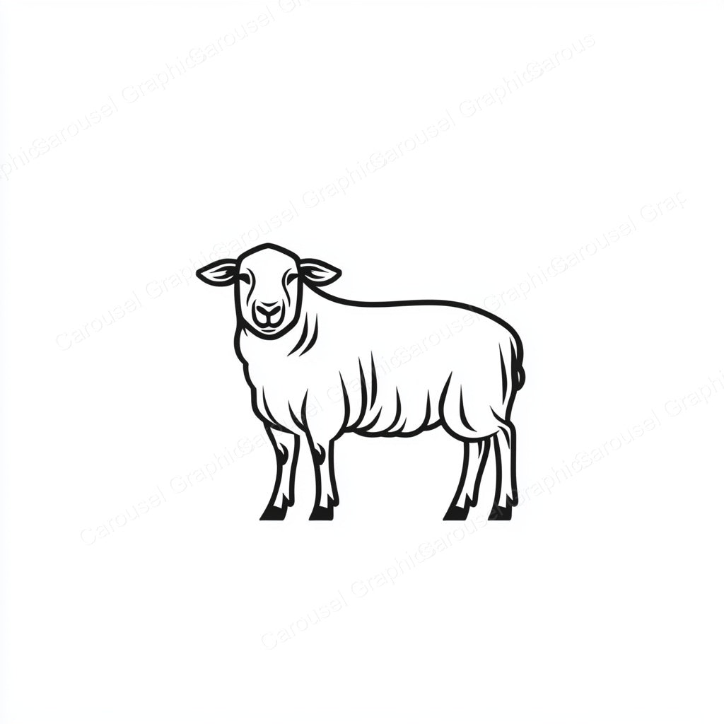 Sheep Vector Graphic preview
