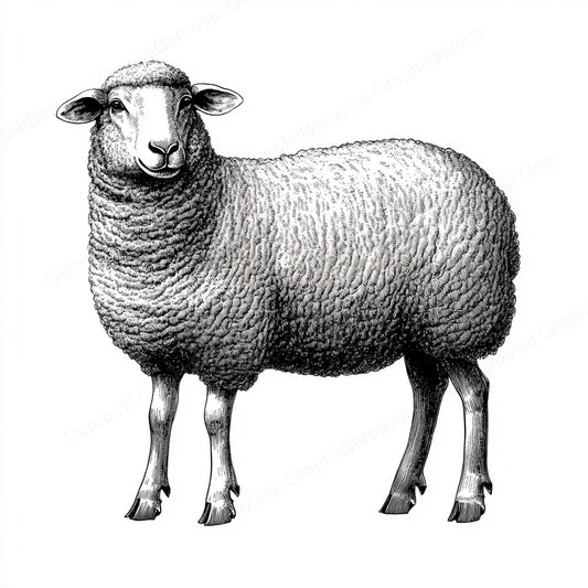 Sheep Vector Graphic preview