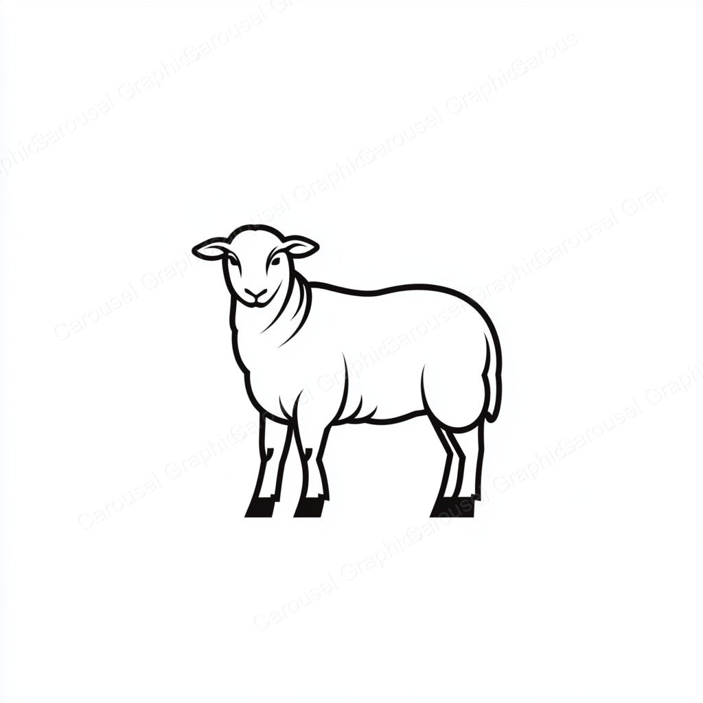 Sheep Vector Graphic preview