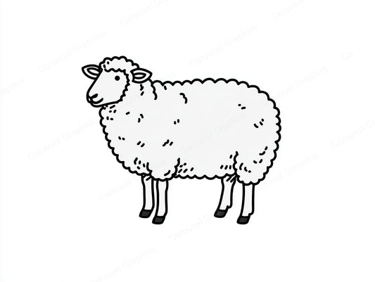 Sheep Vector Graphic preview