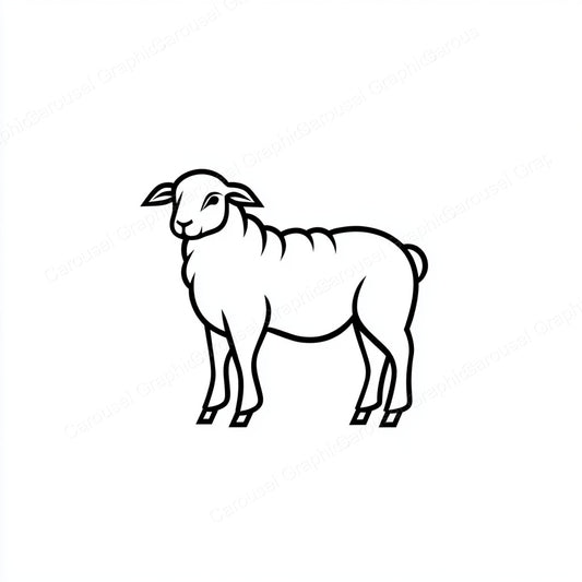 Sheep Vector Graphic preview