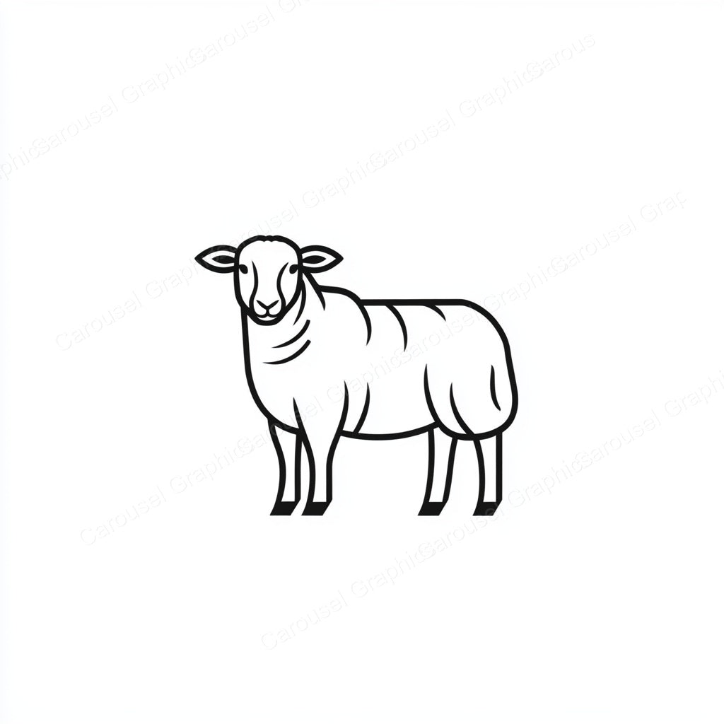 Sheep Vector Graphic preview