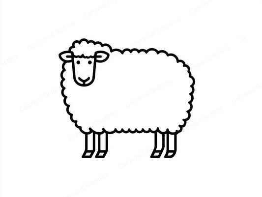 Sheep Vector Graphic preview