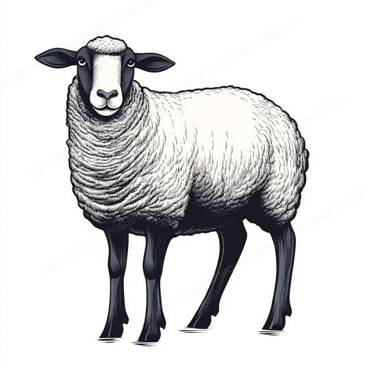 Sheep Vector Graphic preview