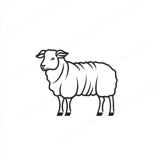 Sheep Vector Graphic preview