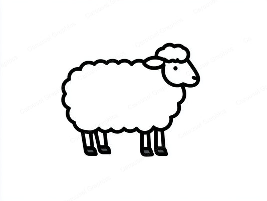 Sheep Vector Graphic preview