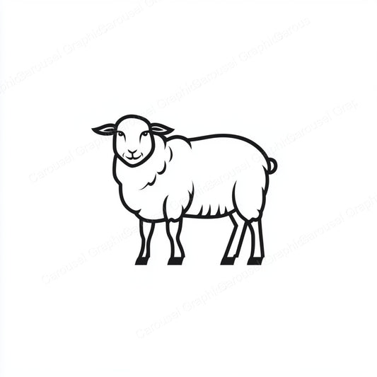 Sheep Vector Graphic preview