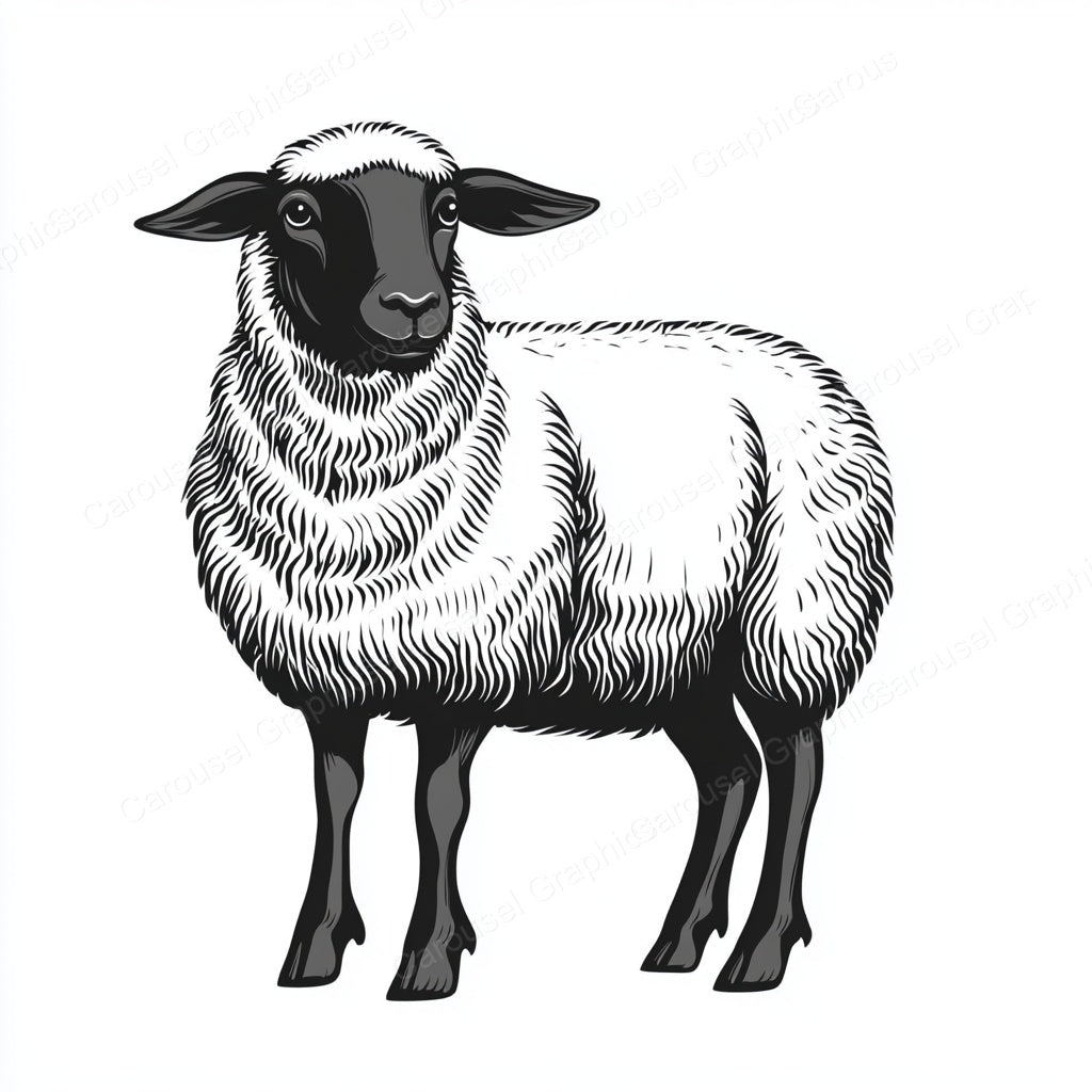 Sheep Vector Graphic preview