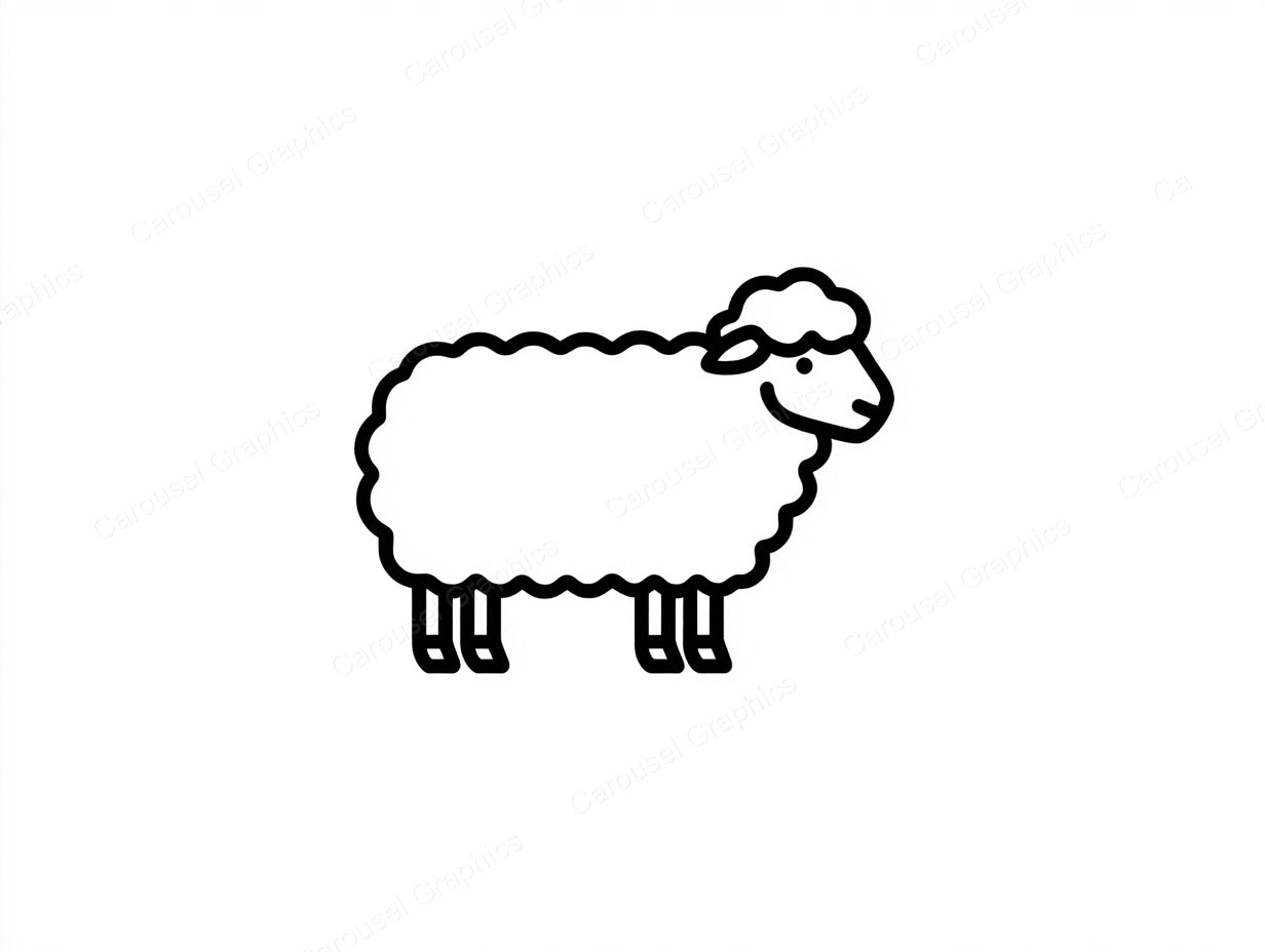 Sheep Vector Graphic preview