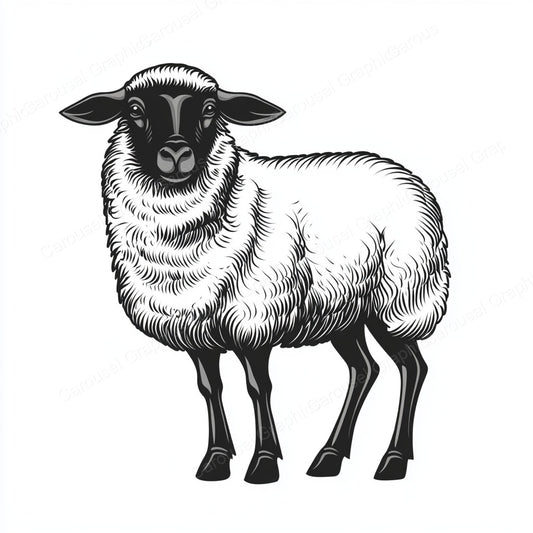Sheep Vector Graphic preview