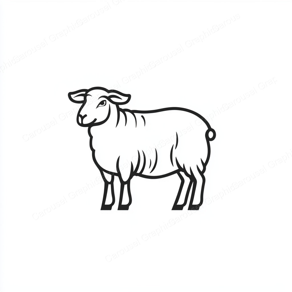 Sheep Vector Graphic preview