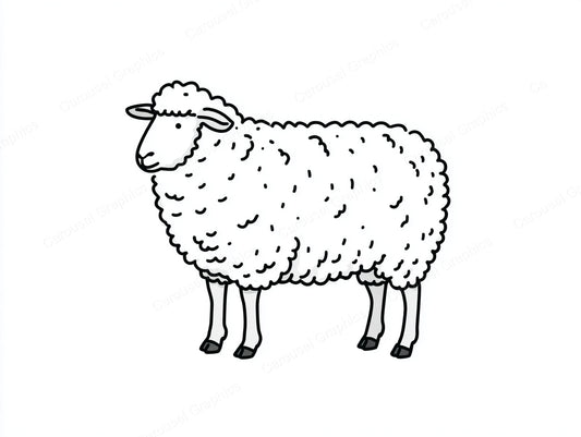 Sheep Vector Graphic preview