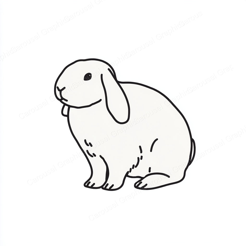 Rabbit Vector Graphic preview