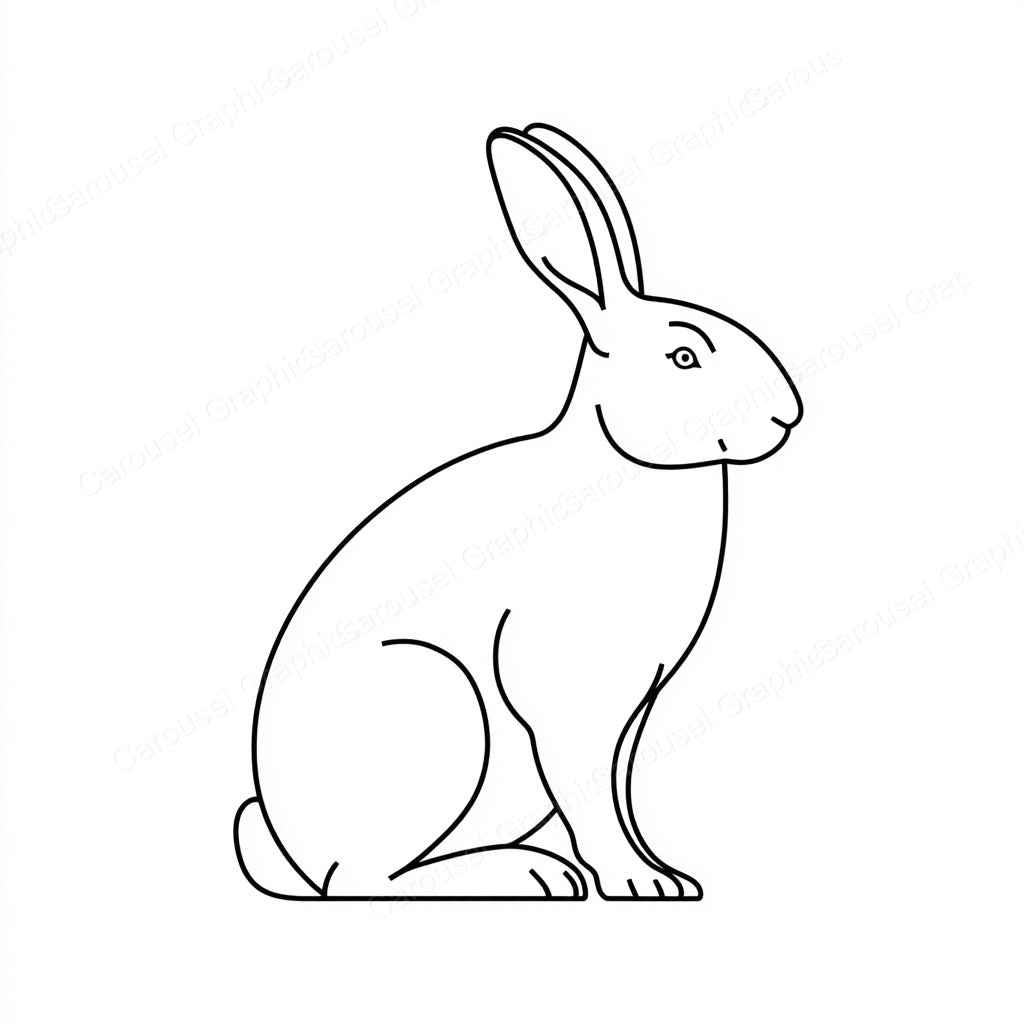 Rabbit Vector Graphic preview