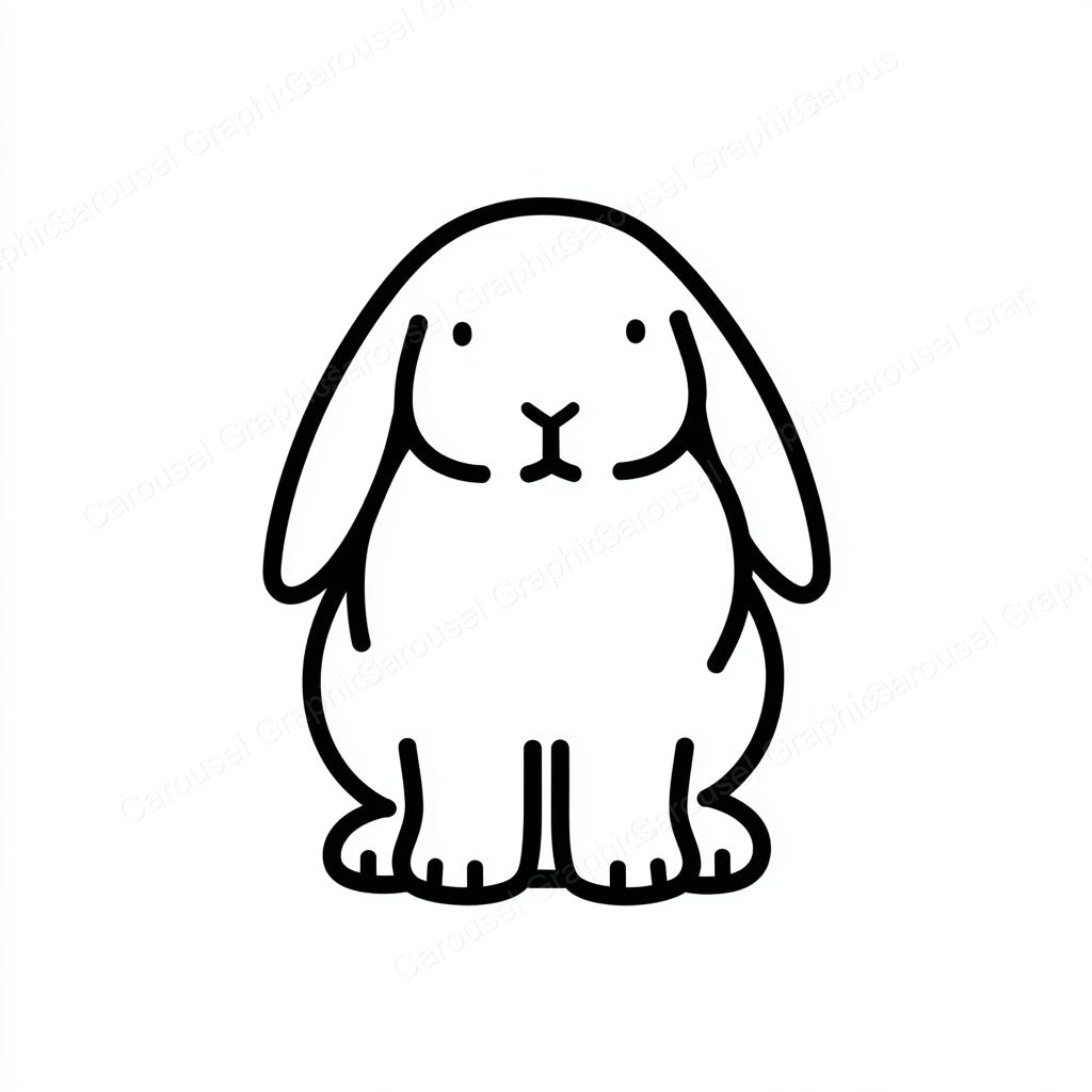 Rabbit Vector Graphic preview