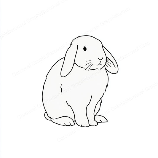Rabbit Vector Graphic preview