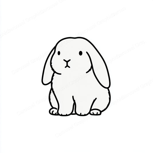 Rabbit Vector Graphic preview