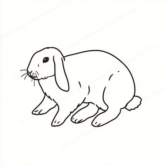 Rabbit Vector Graphic preview
