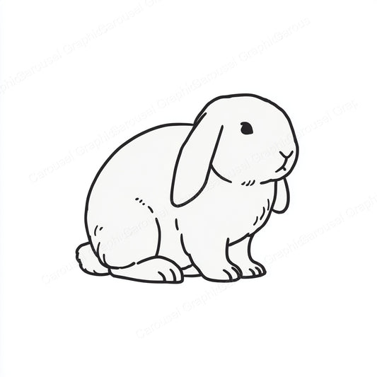 Rabbit Vector Graphic preview