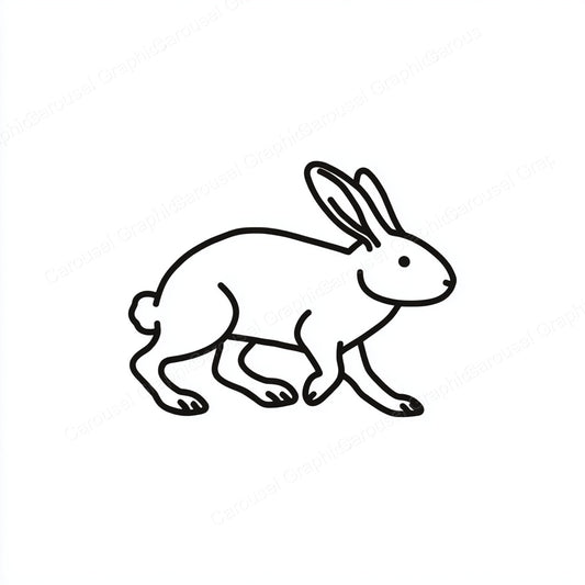 Rabbit Vector Graphic preview