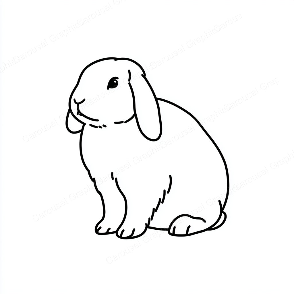 Rabbit Vector Graphic preview